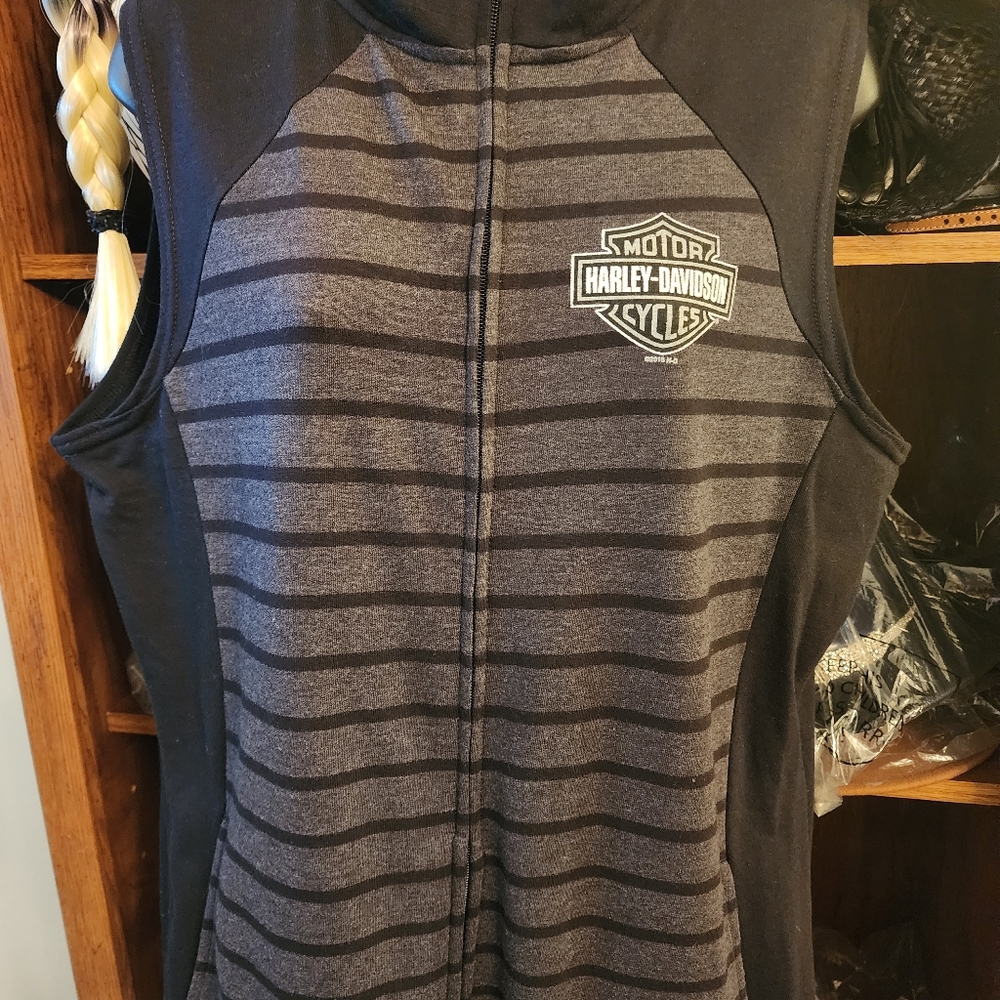 Harley Davidson Warm zip up vest XL